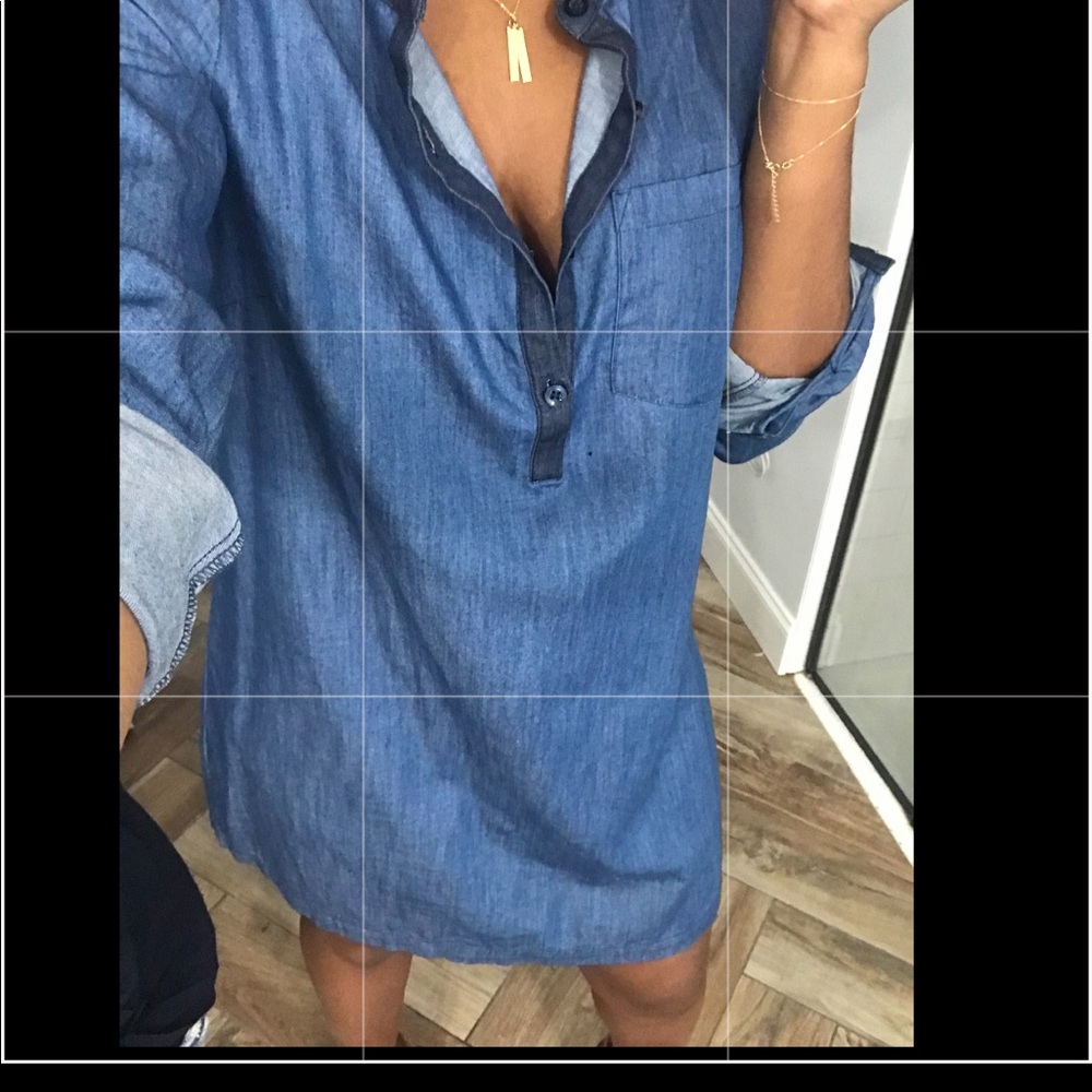 BCBGeneration long sleeved denim dress